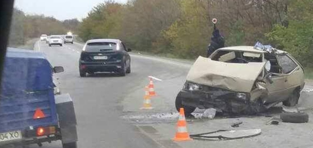 В Запорожской области столкнулись лоб в лоб 