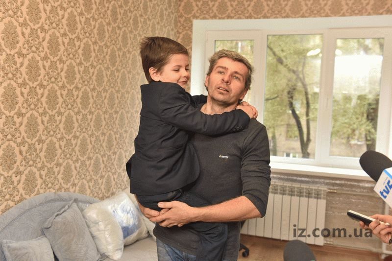 Игорь Яненко с сыном