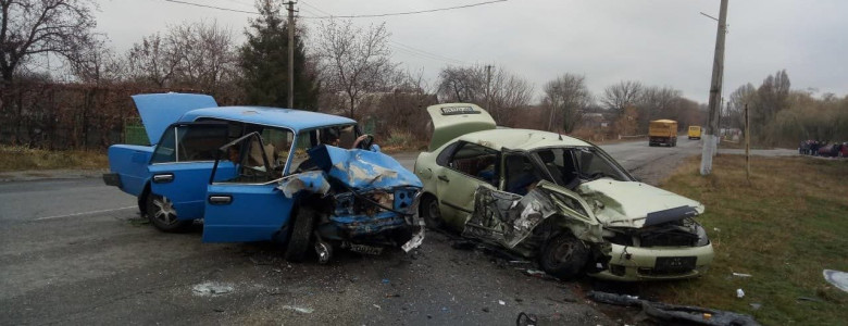В Запорожской области столкнулись два ВАЗа: погибли два человека, - ФОТО