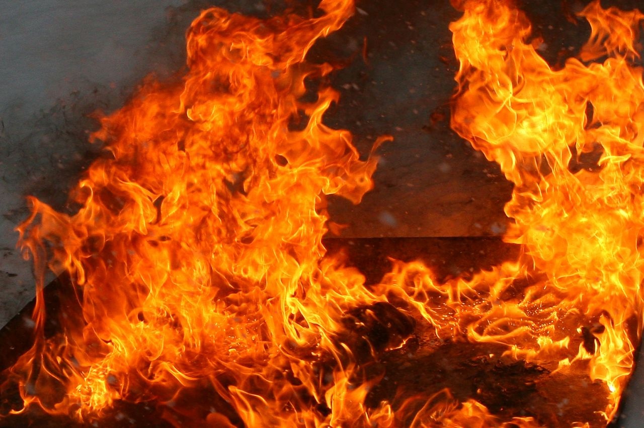 В Запорожской области на пожаре погиб мужчина