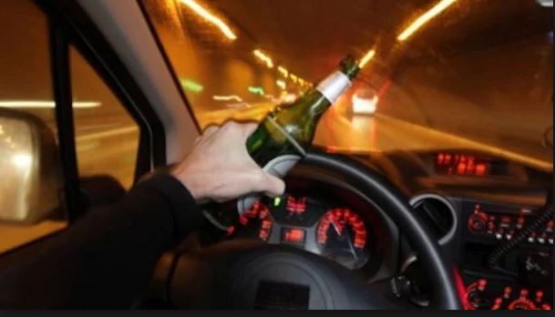 В Запорожской области пьяный водитель без прав пытался улизнуть от полиции (Видео)
