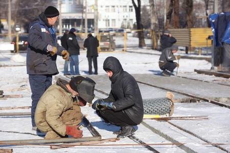 В Запорожье продолжают ремонт путепровода на Калибровой, – ФОТОРЕПОРТАЖ