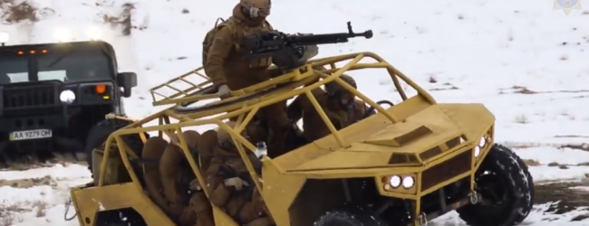 Видео дня: в Украине прошли испытания нового военного авто