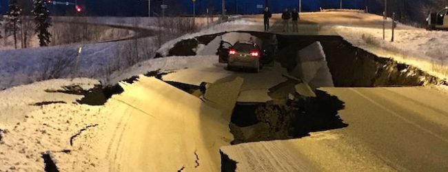 На Аляске из-за землетрясения объявили чрезвычайное положение