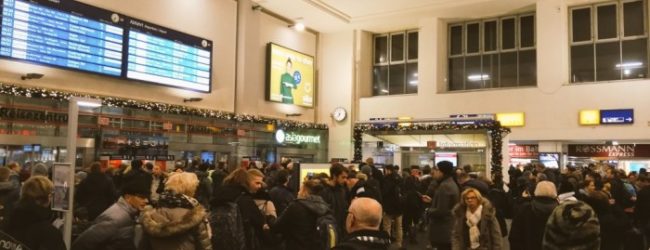 По всей Германии из-за забастовки остановились региональные поезда