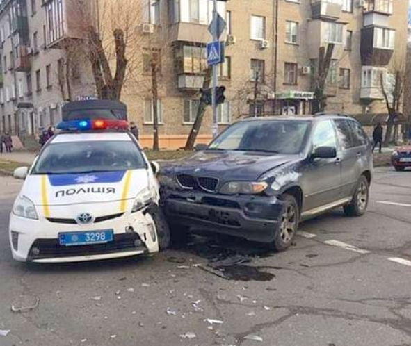 Появились новые подробности аварии с участием авто патрульной полиции в Запорожье (Видео)