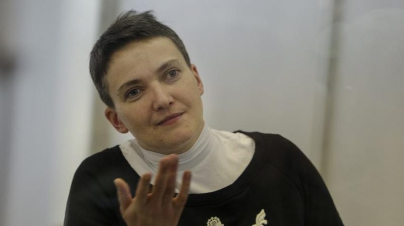 Савченко заявила, что прекращает сухую голодовку