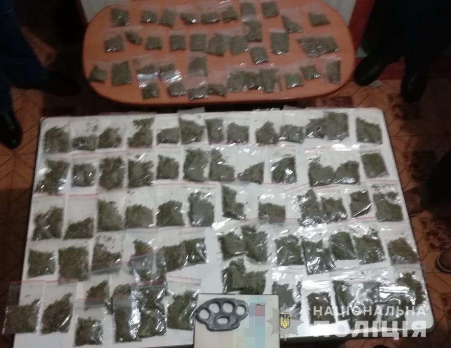 У жителя Запорожской области нашли марихуаны на 200 тысяч гривен (Видео)