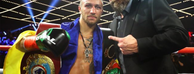 Украинский боксёр стал чемпионом мира по версиям WBA и WBO