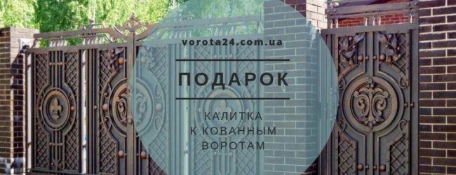 Уличные кованые ворота ручной работы в Одессе: о преимуществах рассказывают представители vorota24.com.ua