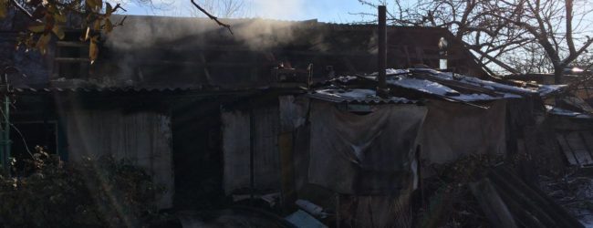 В Запорожской области сгорел частный дом (ФОТО)