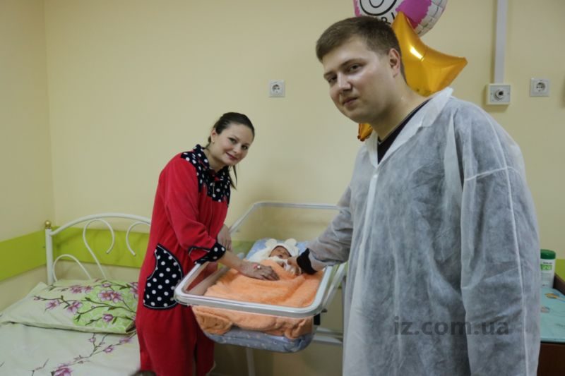 первой в Запорожье в 2019 году родилась девочка