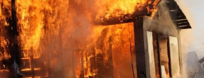 В Запорожской области потушили пожар в частном секторе 