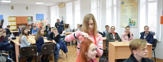 В Южном отделе Запорожского городского центра занятости провели мастер-класс для школьников