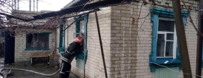 В Запорожской области ребенок оказался в огненной ловушке