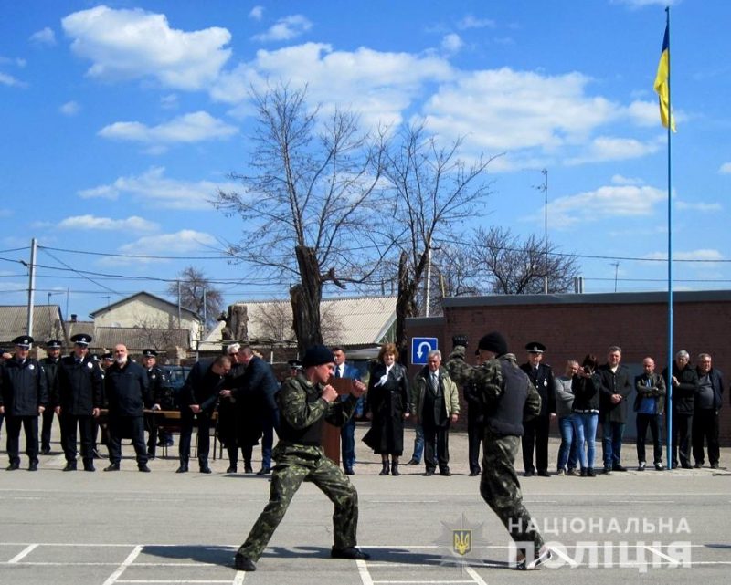 В Запорожье новые полицейские присягнули на верность украинскому народу