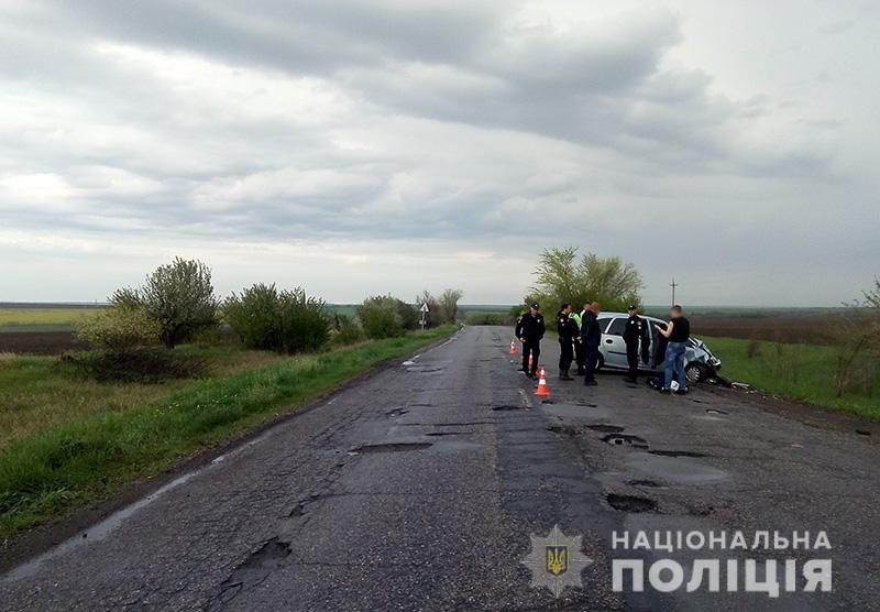 На трассе в Запорожской области серьезное ДТП - пострадали четыре человека