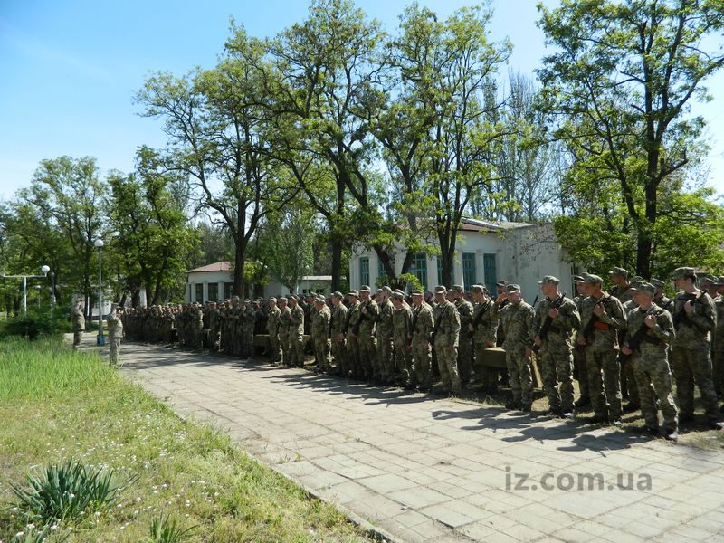 Резервисты запорожского батальона теробороны приняли Военную Присягу 