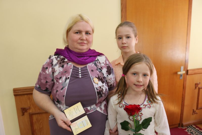 Ольга Нестерова с дочками