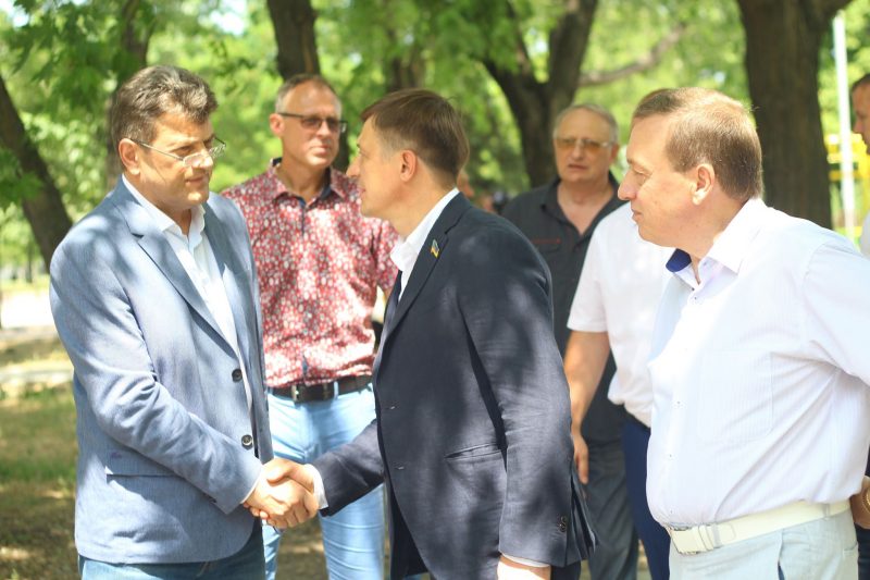 Сегодня городской голова вместе с представителем своей команды, депутатом Запорожского горсовета Игорем Чумаченко посетил объект 