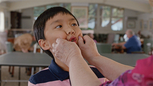 fresh off the boat pinching cheeks GIF by ABC Network