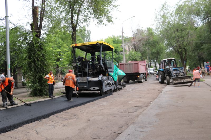 Ремонт дороги в Вознесеновском районе