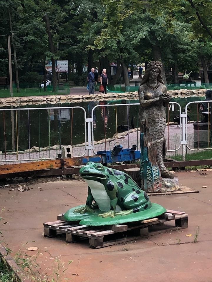 Сказочный символ парка в Запорожской области обновят