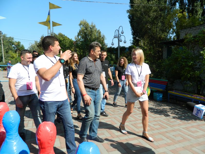  Сегодня на фестиваль приехал мэр Запорожья Владимир Буряк