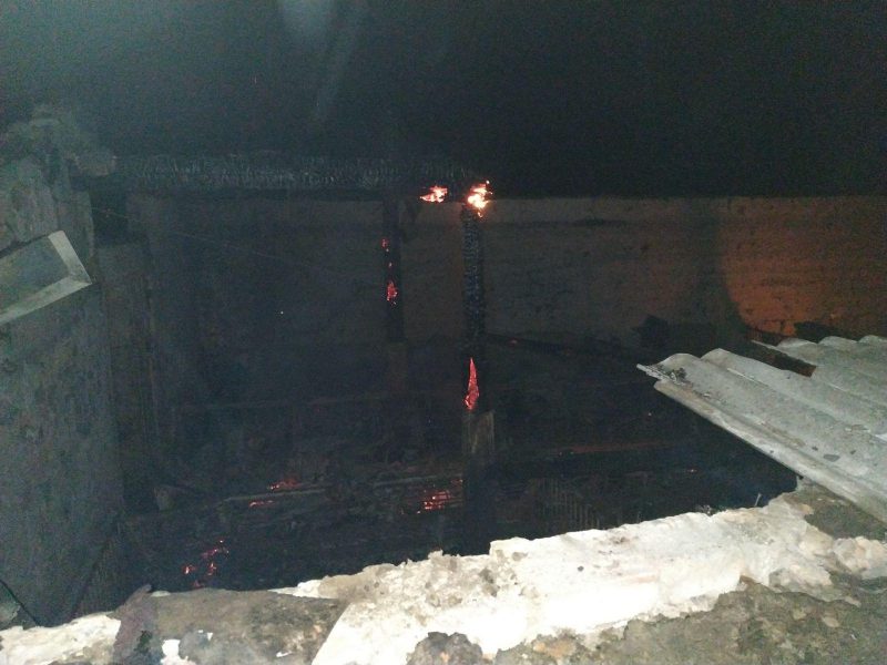 В Запорожской области в пожаре погибло 180 поросят