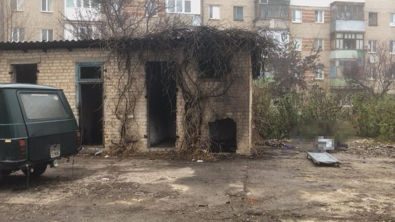 В Запорожской области в заброшенном здании сгорел мужчина