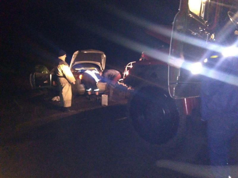 Ночью автомобиль застрял в грязи сразу за селом Малая Терновка в Акимовском районе