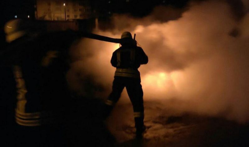 В Запорожской области произошло два пожара с автомобилями