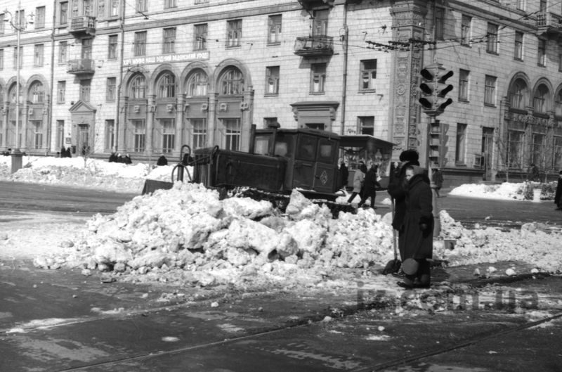 Зима в Запорожье 1964