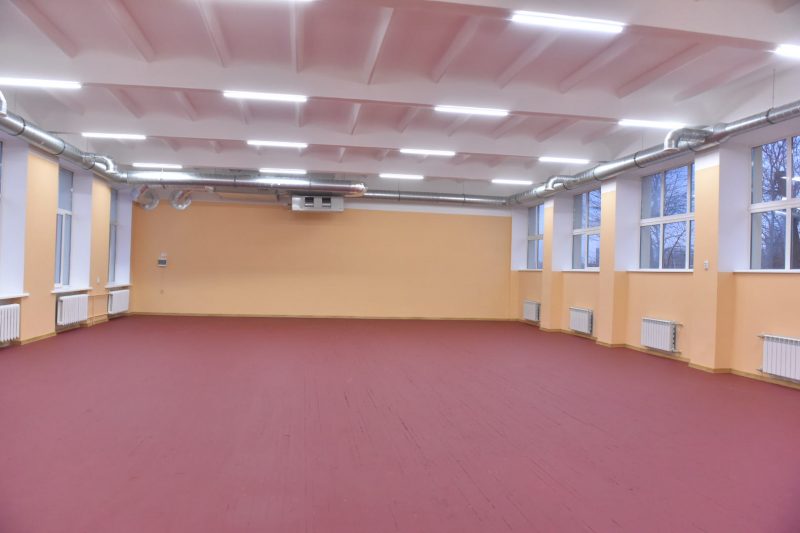 В Запорожской областной школе высшего спортивного мастерства после ремонта открыли зал