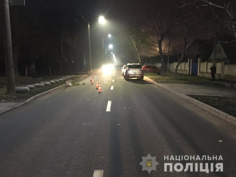 В Шевченковском районе водитель легковушки сбил пешехода