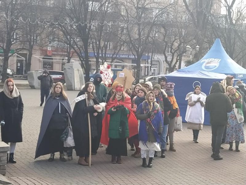 Рождественский фестиваль в Запорожье