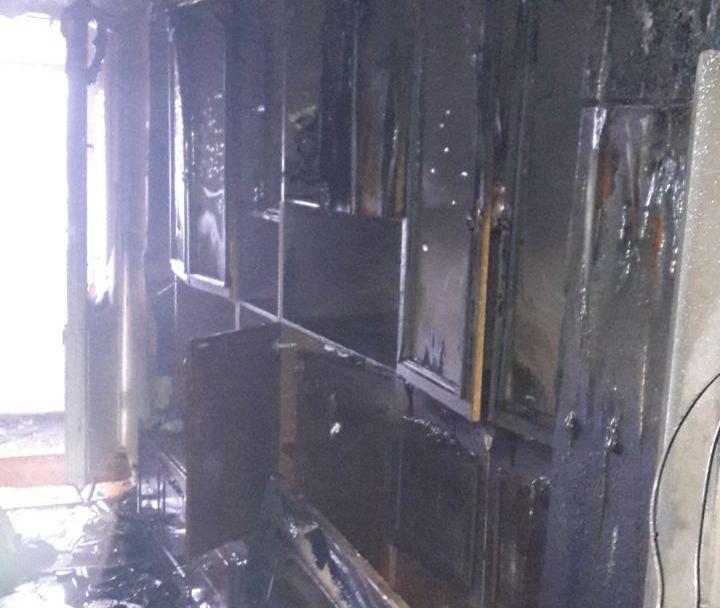 В Запорожской области горела многоэтажка: один человек пострадал