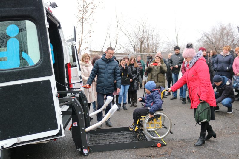 В Запорожской области появилось социальное такси для людей с инвалидностью