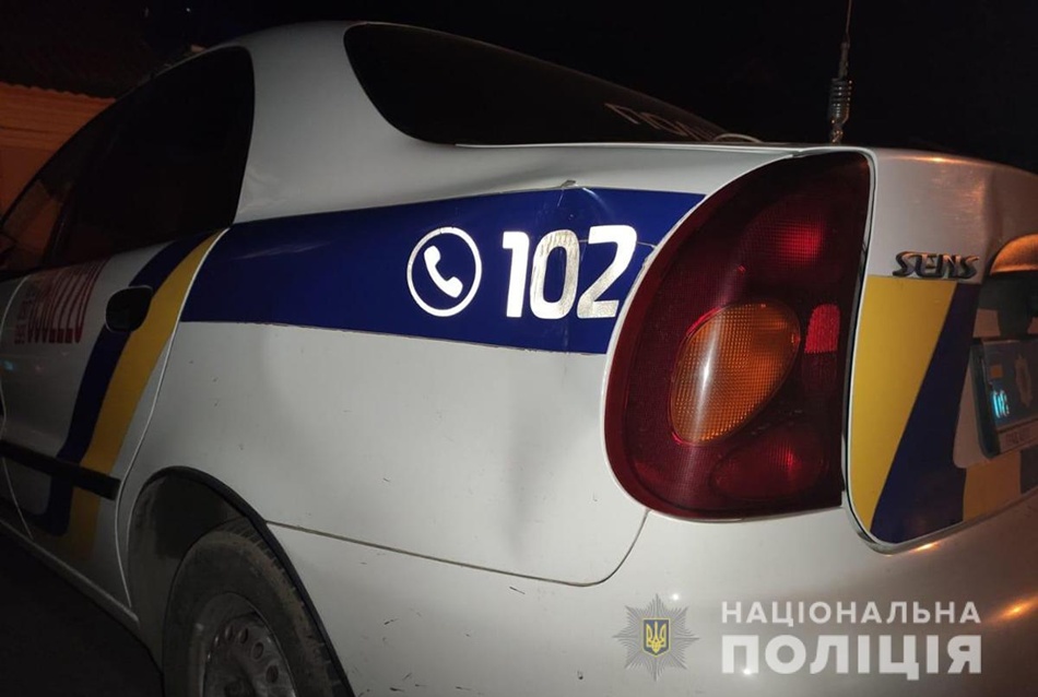 В Мелитополе напали на полицейских. Фото: ГУНП