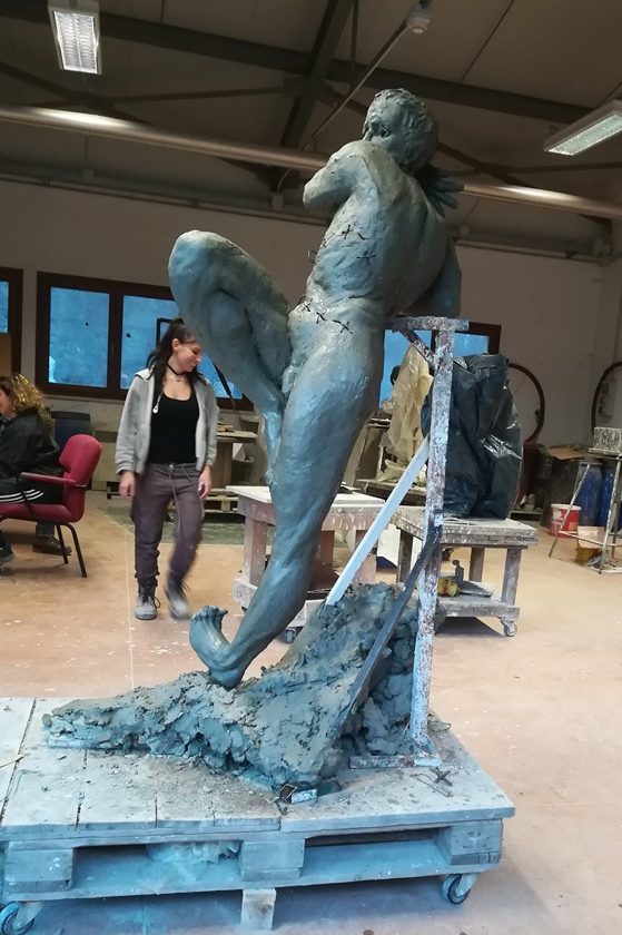 Рай для скульпторов: запорожанка рассказала об учебе и жизни в Италии