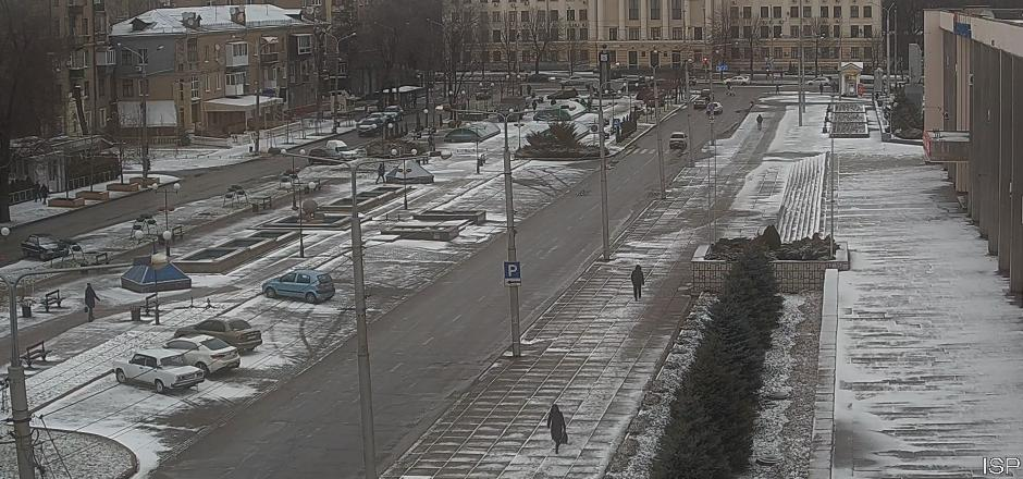 Местами есть гололед / webcam.zp.ua