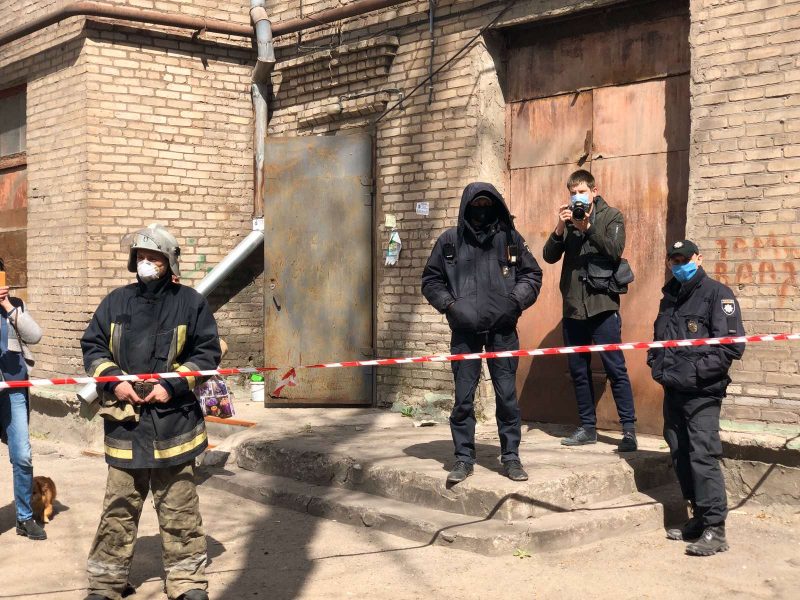 В Запорожье из-за обрушения перекрытий в трехэтажном доме эвакуировали жильцов