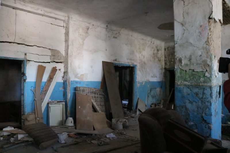 В Запорожье состояние дома, в котором обрушились перекрытия, оценит комиссия