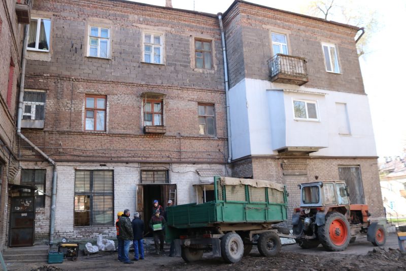 В Запорожье состояние дома, в котором обрушились перекрытия, оценит комиссия