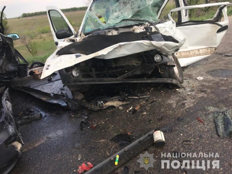 Авария произошла на трассе «Харьков-Симферополь» вблизи Степногорска