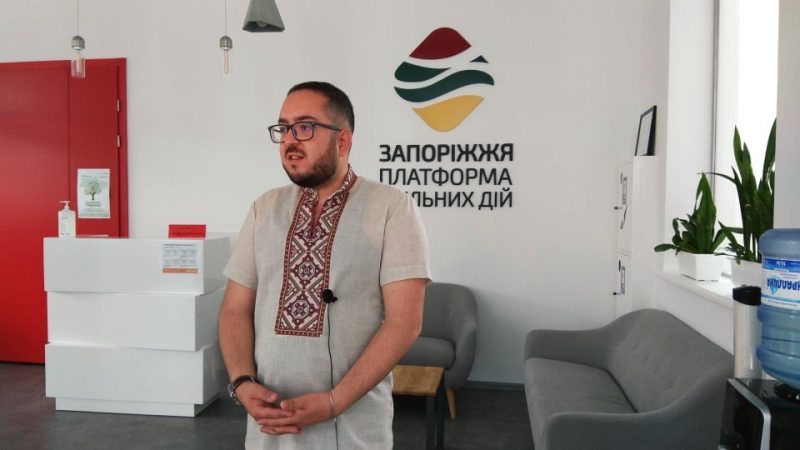 глава Ассоциации национальных меньшинств в Запорожской области Науфаль Хамдани