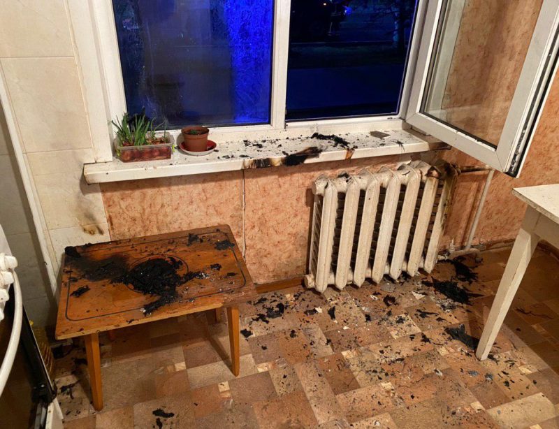 В Запорожской области соседи спасли троих детей из горящей квартиры