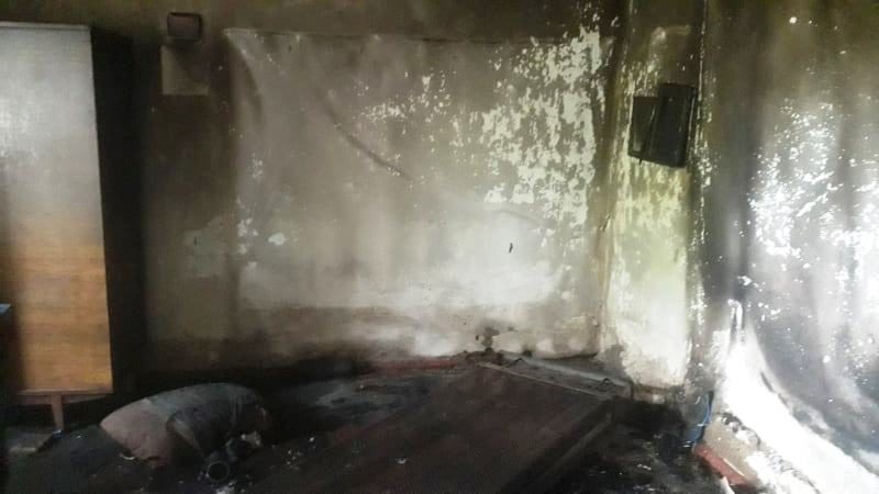 В Запорожской области во время пожара погиб человек