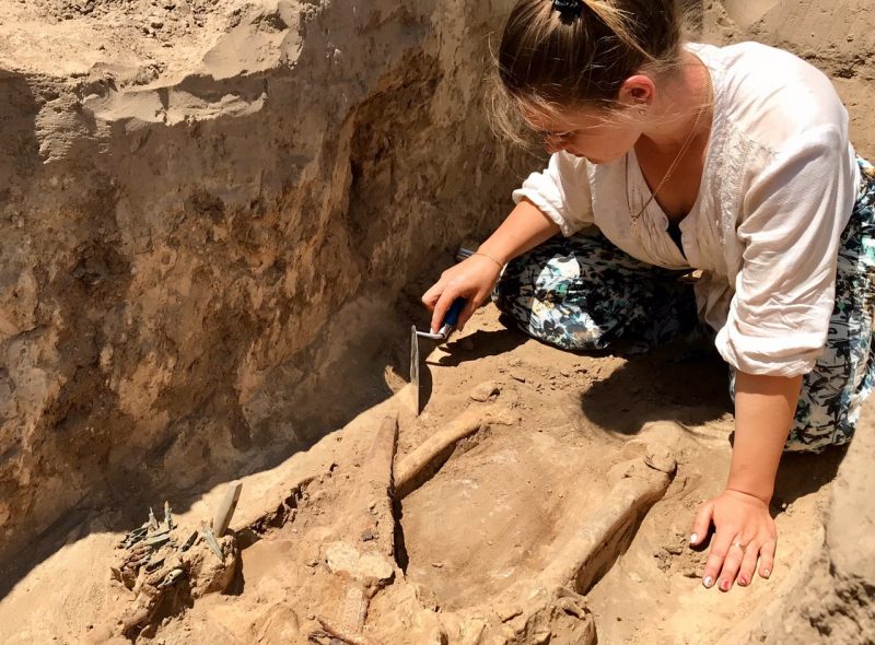 Запорожские археологи ищут сокровища на Мамай-горе