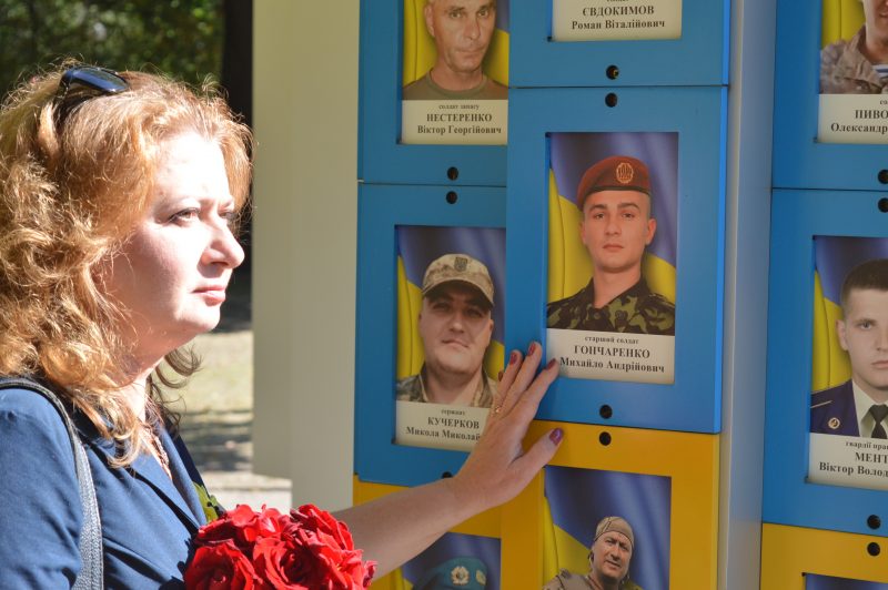 мать погибшего военного, руководитель волонтерского центра "Солдатский привал"  Галина Гончаренко
